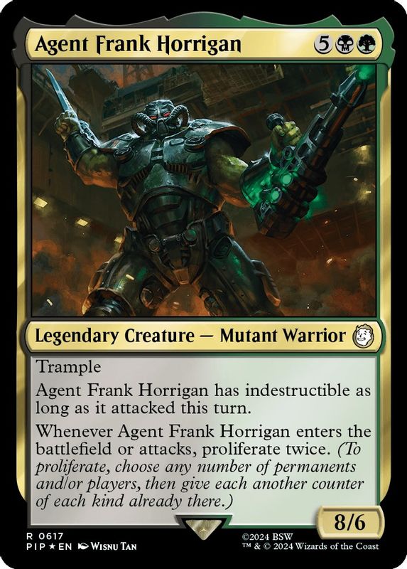 Agent Frank Horrigan (Surge Foil) - 617 - Rare