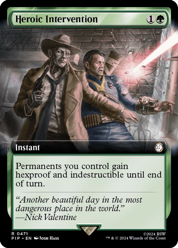 Heroic Intervention (Extended Art) - 471 - Rare