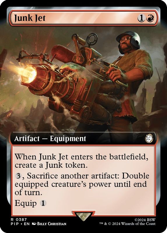 Junk Jet (Extended Art) - 387 - Rare