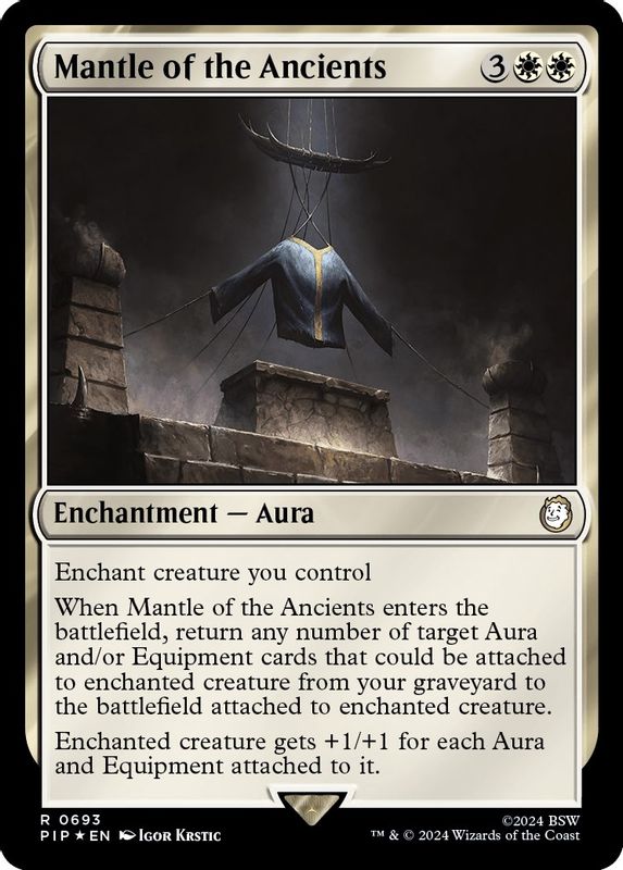 Mantle of the Ancients (Surge Foil) - 693 - Rare