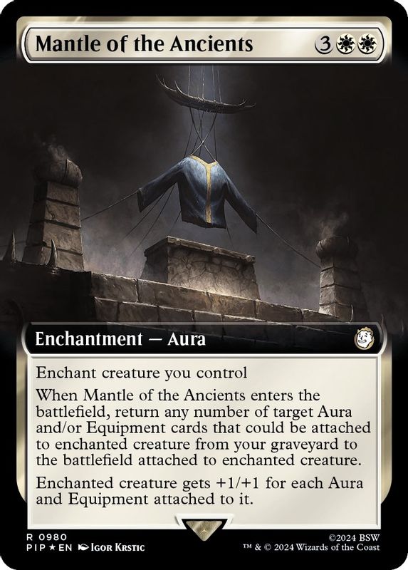 Mantle of the Ancients (Extended Art) (Surge Foil) - 980 - Rare