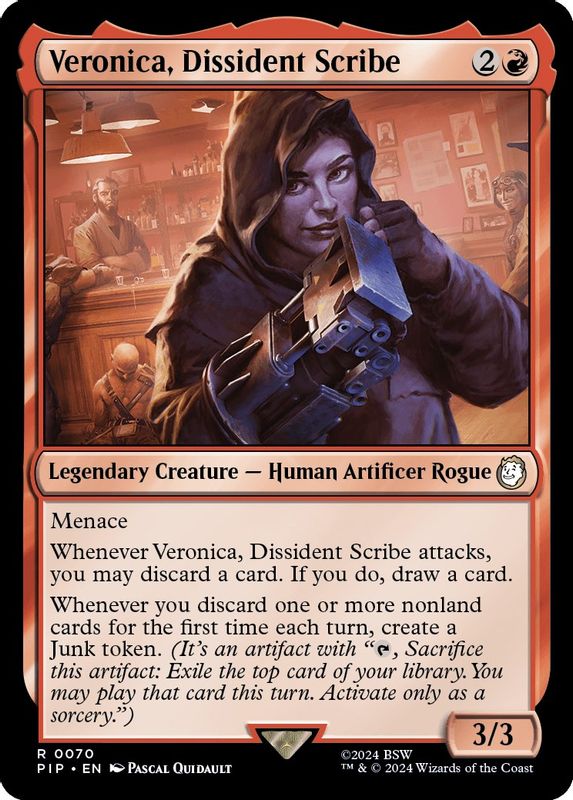 Veronica, Dissident Scribe - 70 - Rare