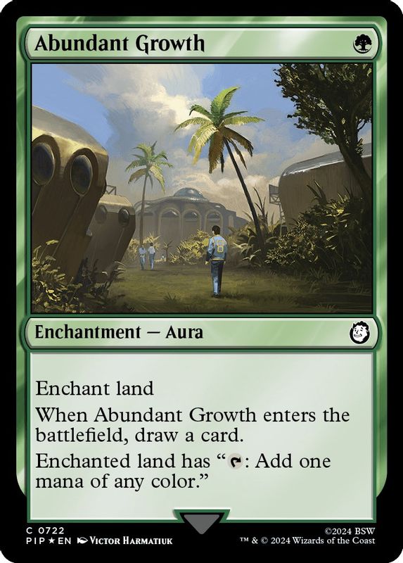 Abundant Growth (Surge Foil) - 722 - Common