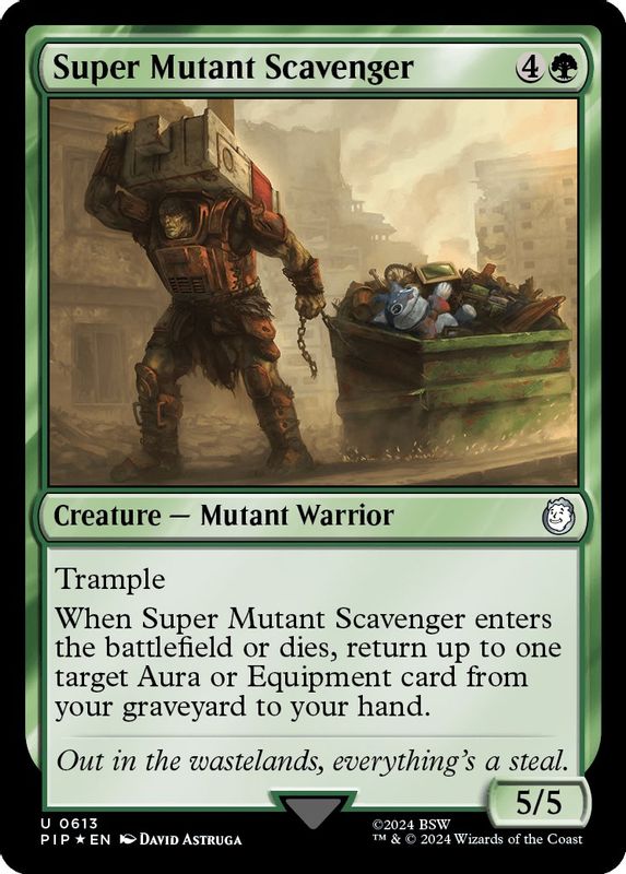 Super Mutant Scavenger (Surge Foil) - 613 - Uncommon