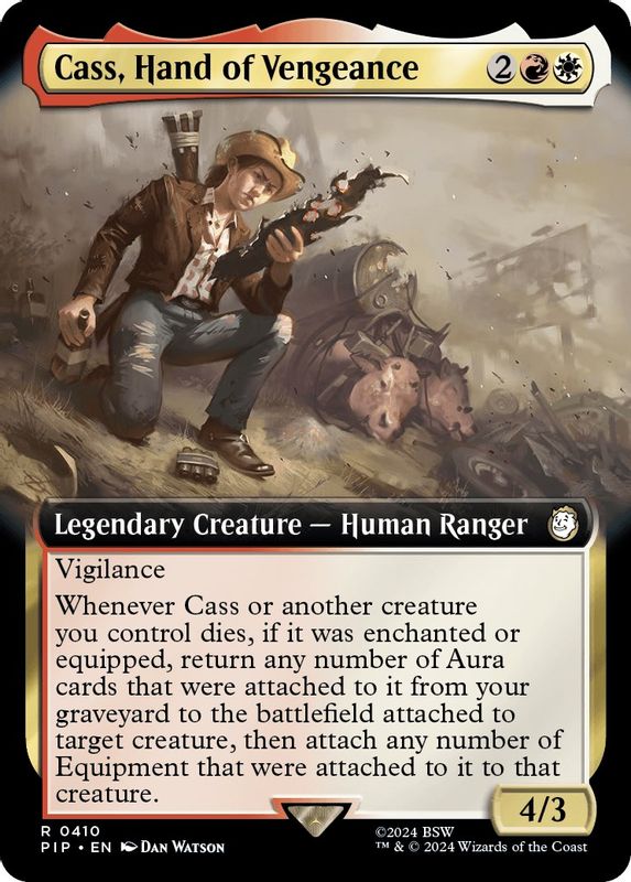 Cass, Hand of Vengeance (Extended Art) - 410 - Rare