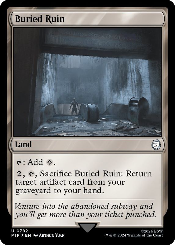 Buried Ruin (Surge Foil) - 782 - Uncommon