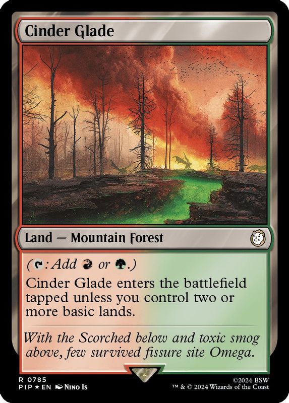 Cinder Glade (Surge Foil) - 785 - Rare