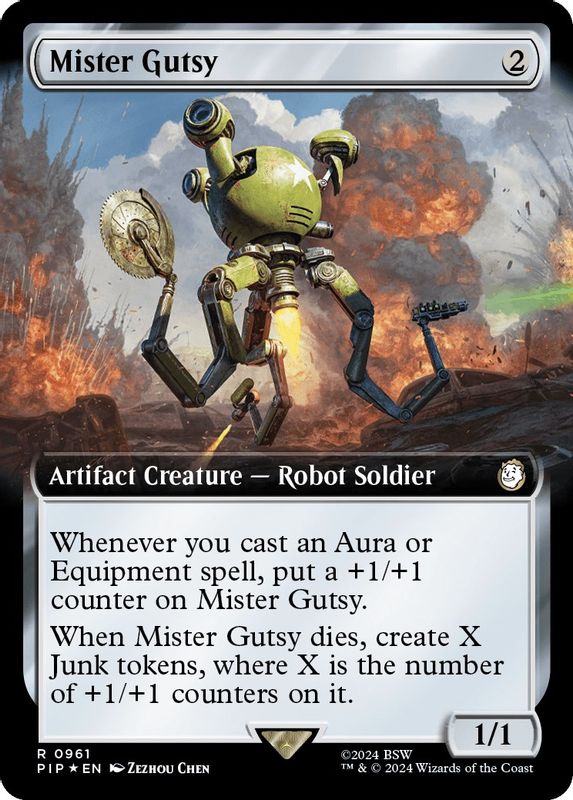 Mister Gutsy (Extended Art) (Surge Foil) - 961 - Rare