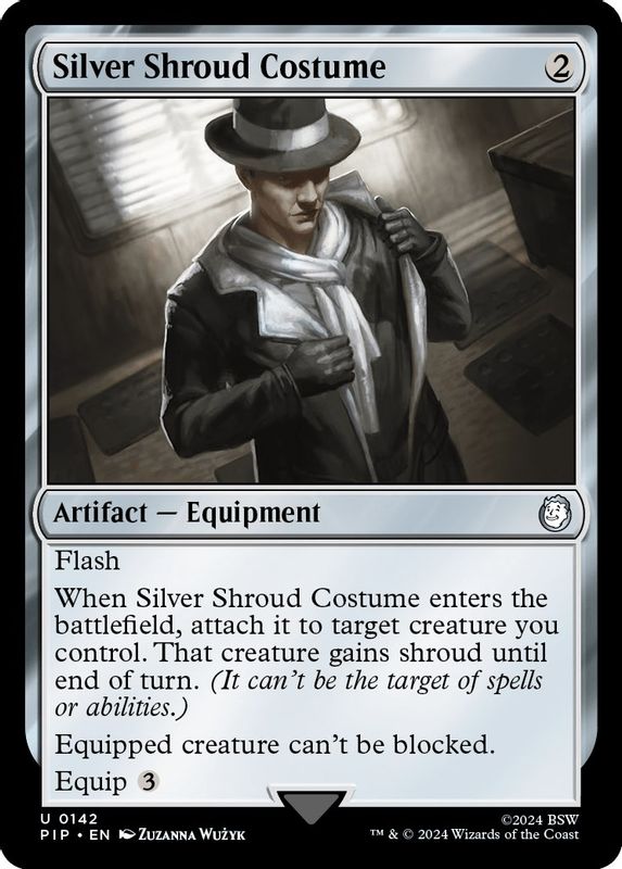 Silver Shroud Costume - 142 - Uncommon