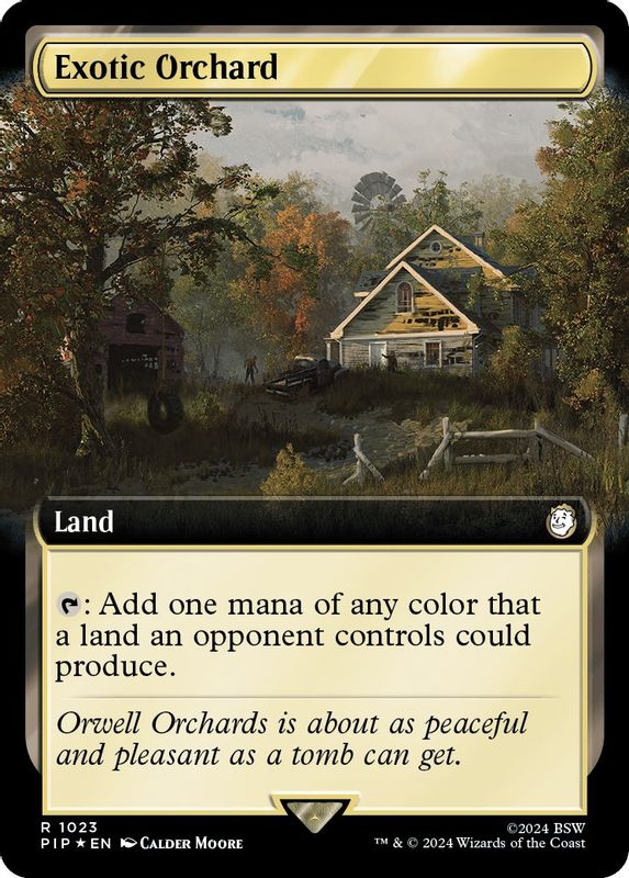 Exotic Orchard (Extended Art) (Surge Foil) - 1023 - Rare