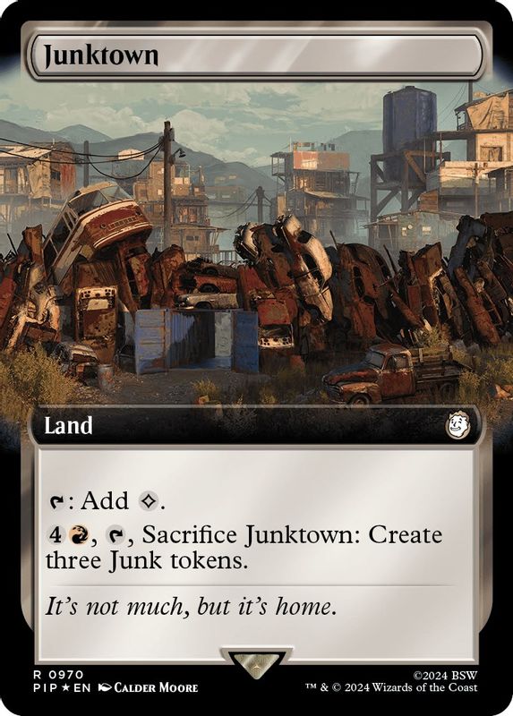 Junktown (Extended Art) (Surge Foil) - 970 - Rare