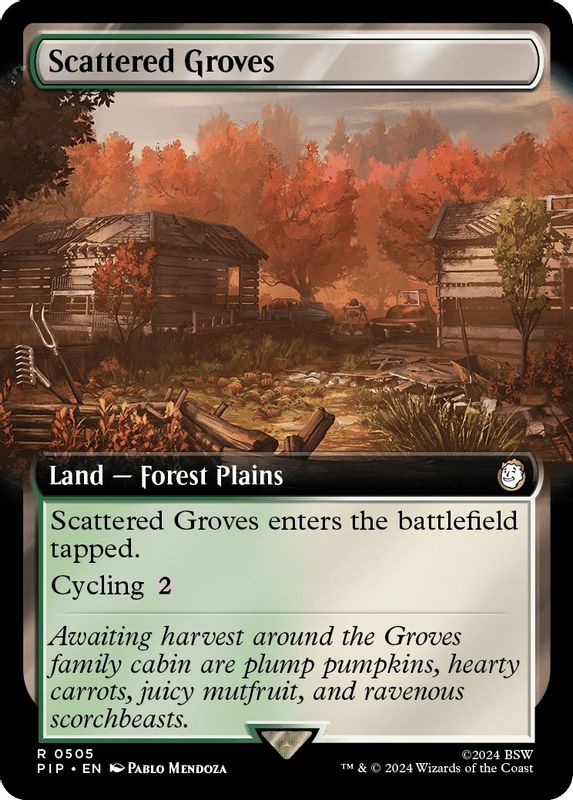 Scattered Groves (Extended Art) - 505 - Rare