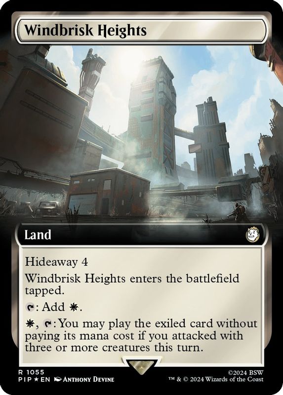 Windbrisk Heights (Extended Art) (Surge Foil) - 1055 - Rare