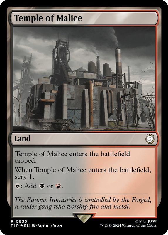 Temple of Malice (Surge Foil) - 835 - Rare