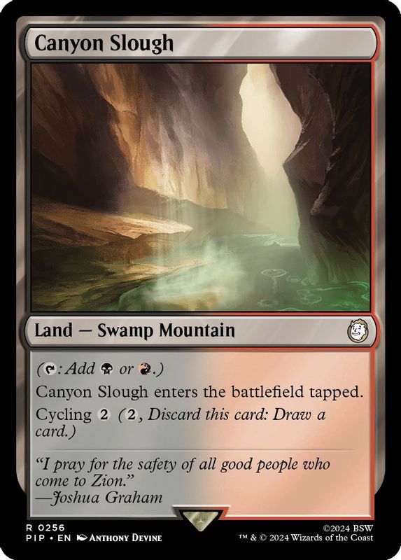 Canyon Slough - 256 - Rare