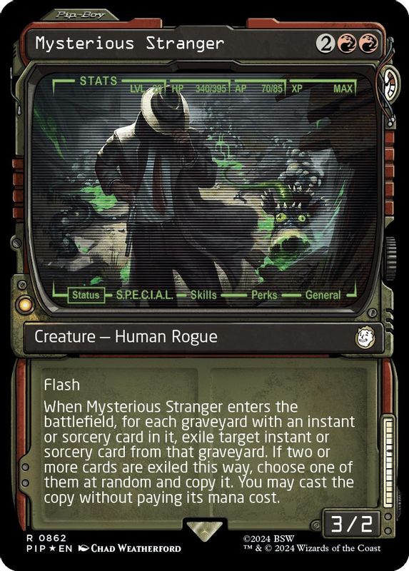 Mysterious Stranger (Showcase) (Surge Foil) - 862 - Rare