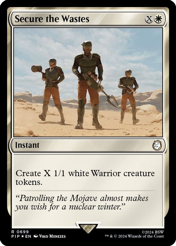 Secure the Wastes (Surge Foil) - 699 - Rare