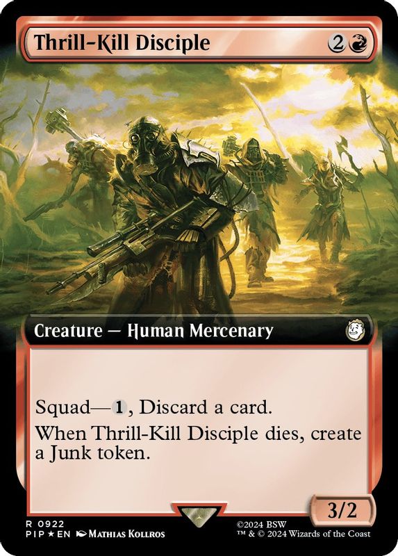 Thrill-Kill Disciple (Extended Art) (Surge Foil) - 922 - Rare