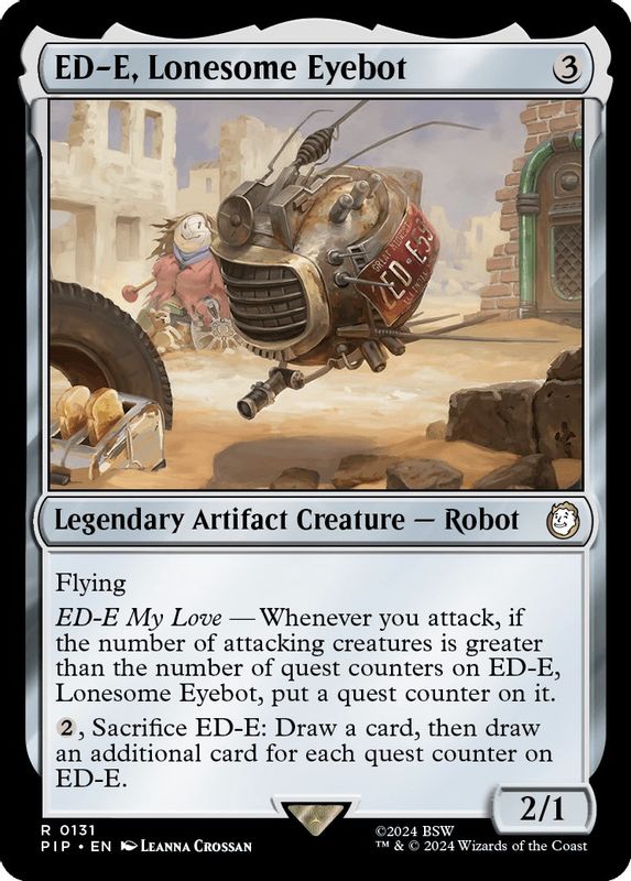 ED-E, Lonesome Eyebot - 131 - Rare