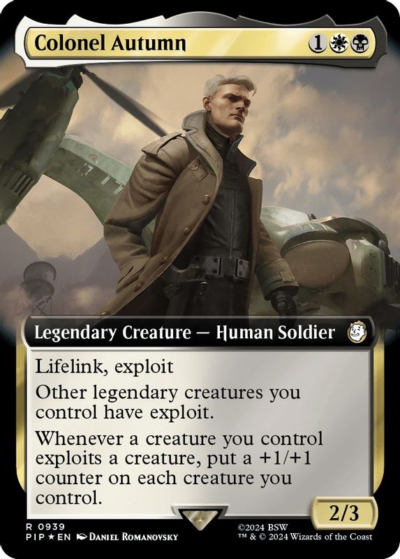 Colonel Autumn (Extended Art) (Surge Foil) - 939 - Rare