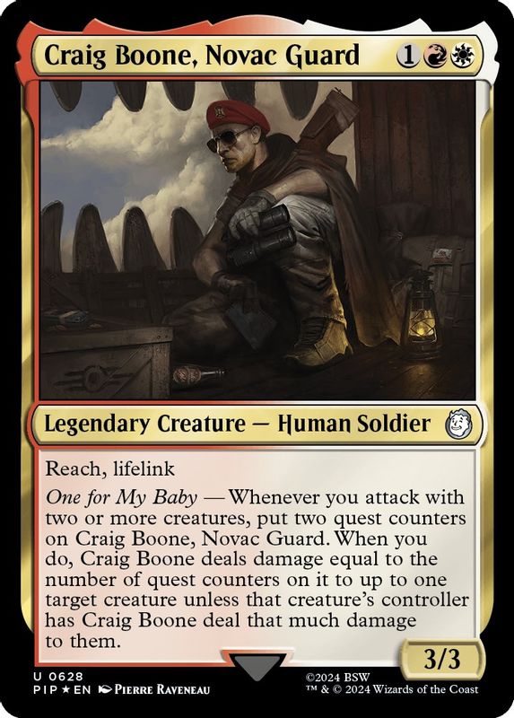 Craig Boone, Novac Guard (Surge Foil) - 628 - Uncommon