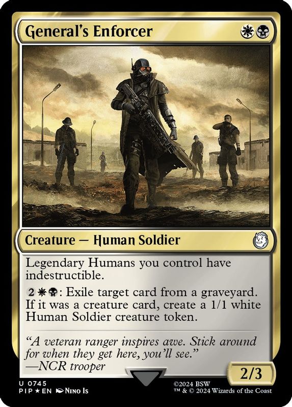 General's Enforcer (Surge Foil) - 745 - Uncommon