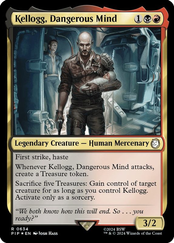 Kellogg, Dangerous Mind (Surge Foil) - 634 - Rare