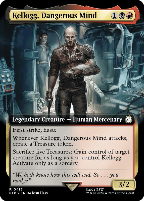 Kellogg, Dangerous Mind (Extended Art) - 415 - Rare