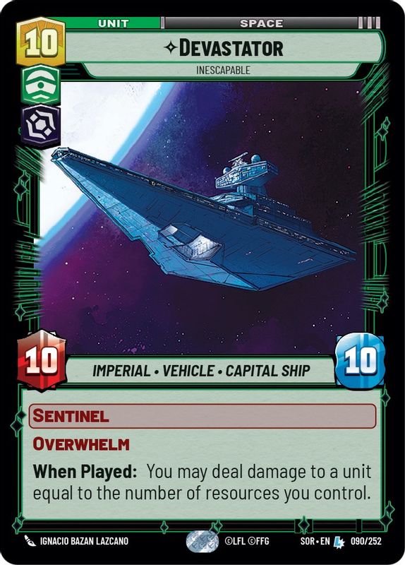 Devastator - Inescapable - 090/252 - Legendary