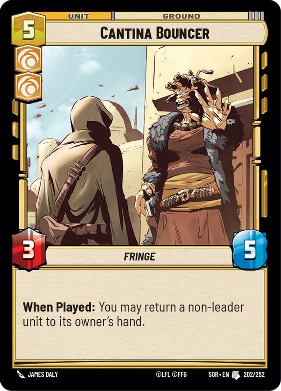 Cantina Bouncer - 202/252 - Uncommon