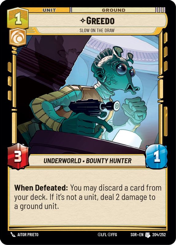 Greedo - Slow on the Draw - 204/252 - Uncommon