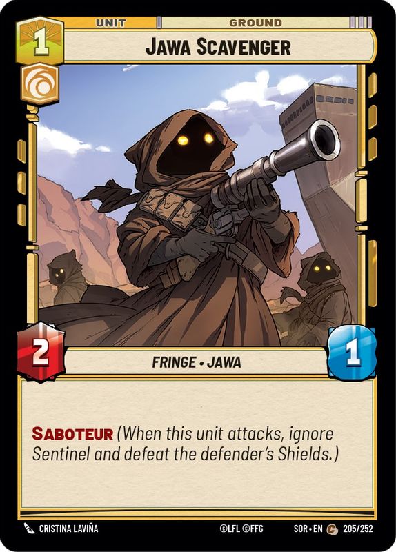 Jawa Scavenger - 205/252 - Common