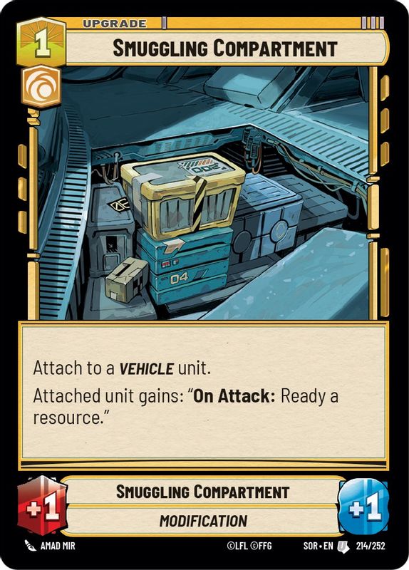 Smuggling Compartment - 214/252 - Uncommon