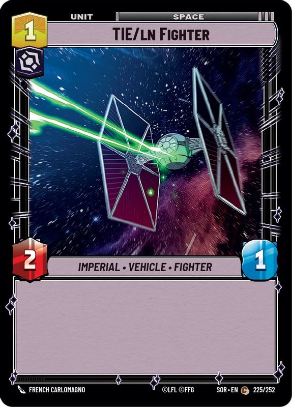 TIE/ln Fighter - 225/252 - Common