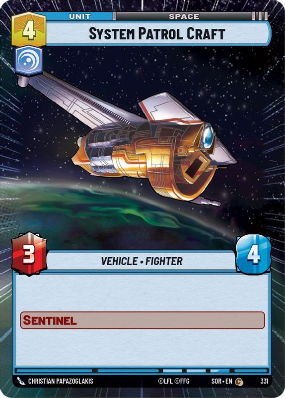 System Patrol Craft (Hyperspace) - 331 - Common