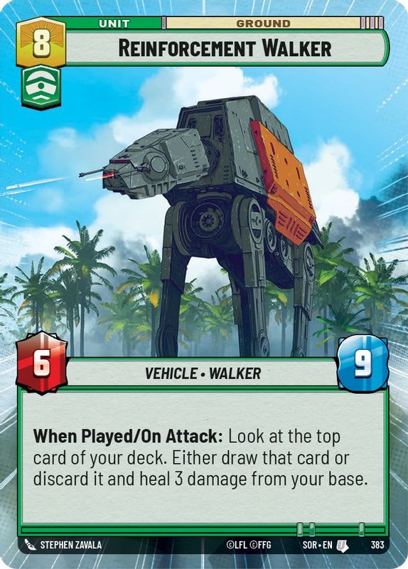 Reinforcement Walker (Hyperspace) - 383 - Uncommon