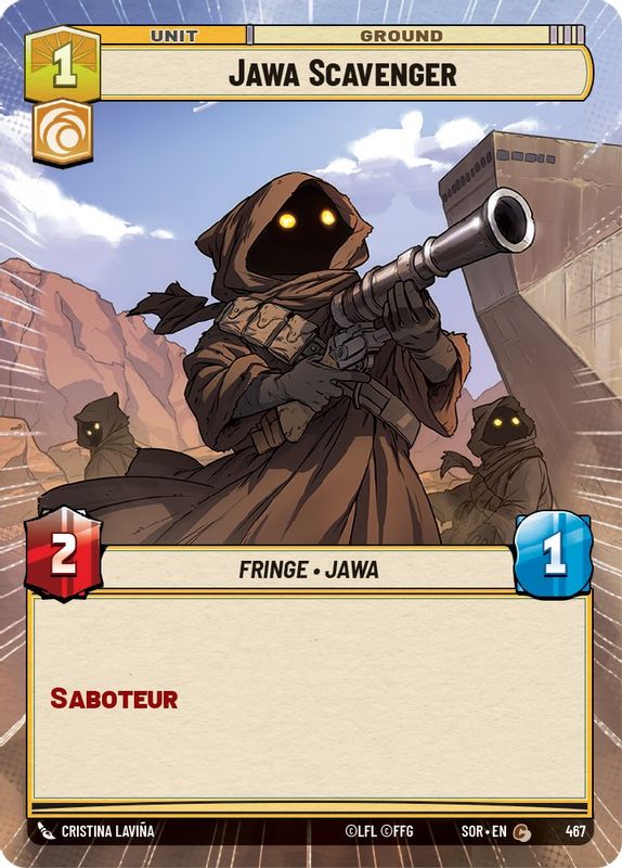 Jawa Scavenger (Hyperspace) - 467 - Common