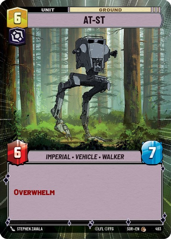 AT-ST (Hyperspace) - 493 - Common