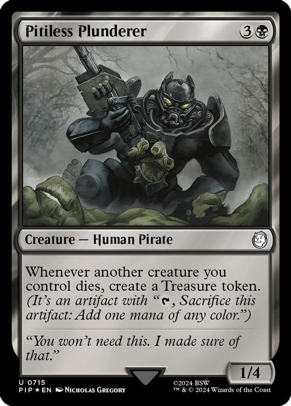 Pitiless Plunderer (Surge Foil) - 715 - Uncommon