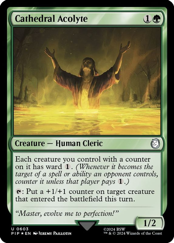 Cathedral Acolyte (Surge Foil) - 603 - Uncommon