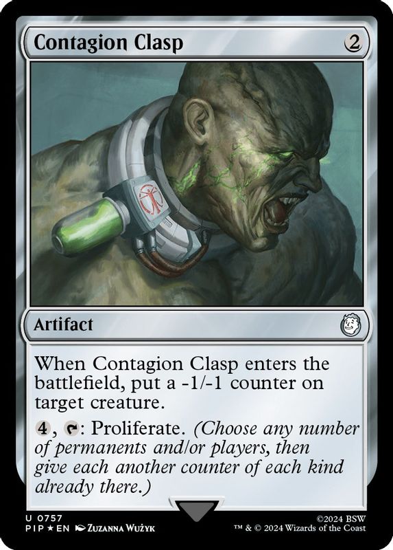 Contagion Clasp (Surge Foil) - 757 - Uncommon