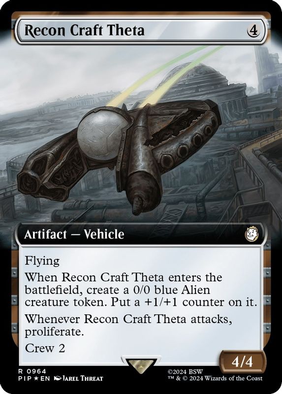 Recon Craft Theta (Extended Art) (Surge Foil) - 964 - Rare