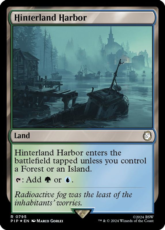 Hinterland Harbor (Surge Foil) - 795 - Rare