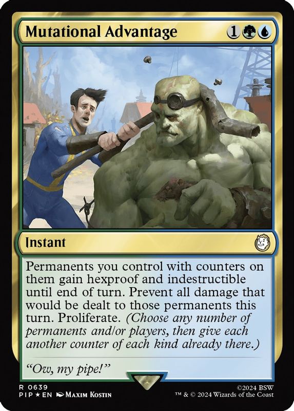 Mutational Advantage (Surge Foil) - 639 - Rare