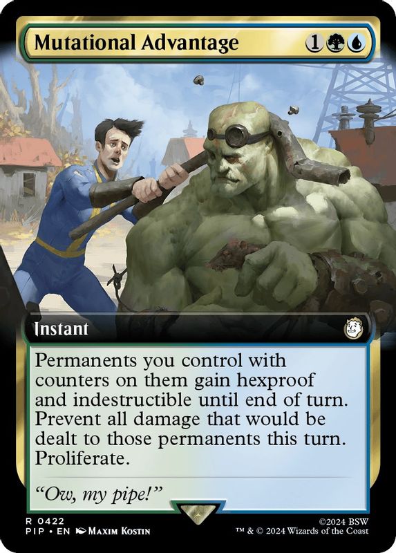 Mutational Advantage (Extended Art) - 422 - Rare