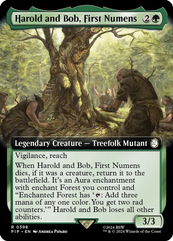 Harold and Bob, First Numens (Extended Art) - 398 - Rare