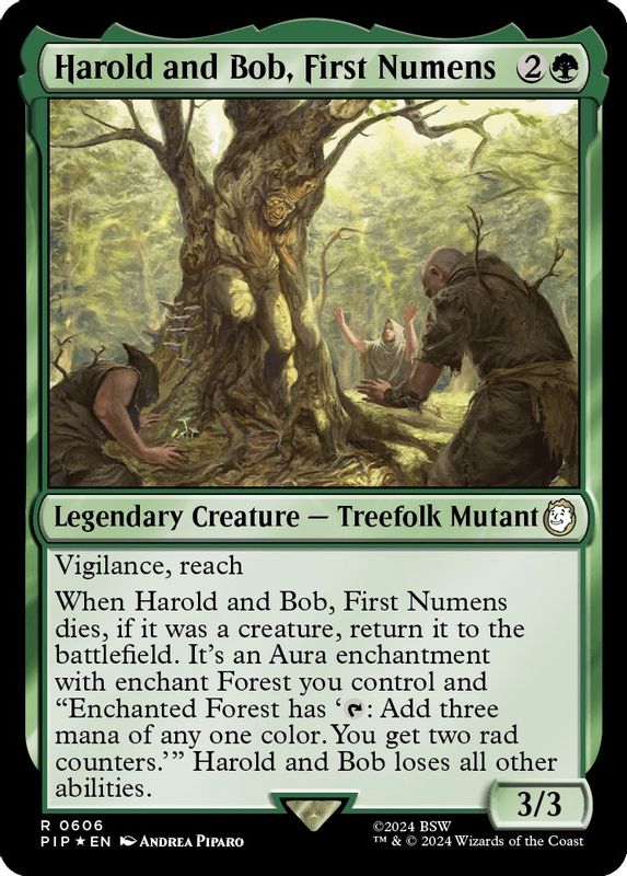 Harold and Bob, First Numens (Surge Foil) - 606 - Rare