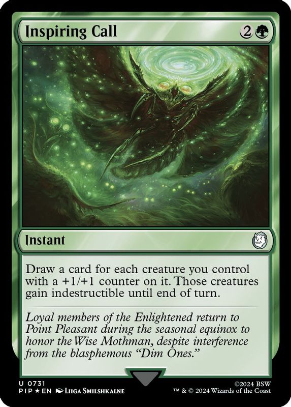 Inspiring Call (Surge Foil) - 731 - Uncommon