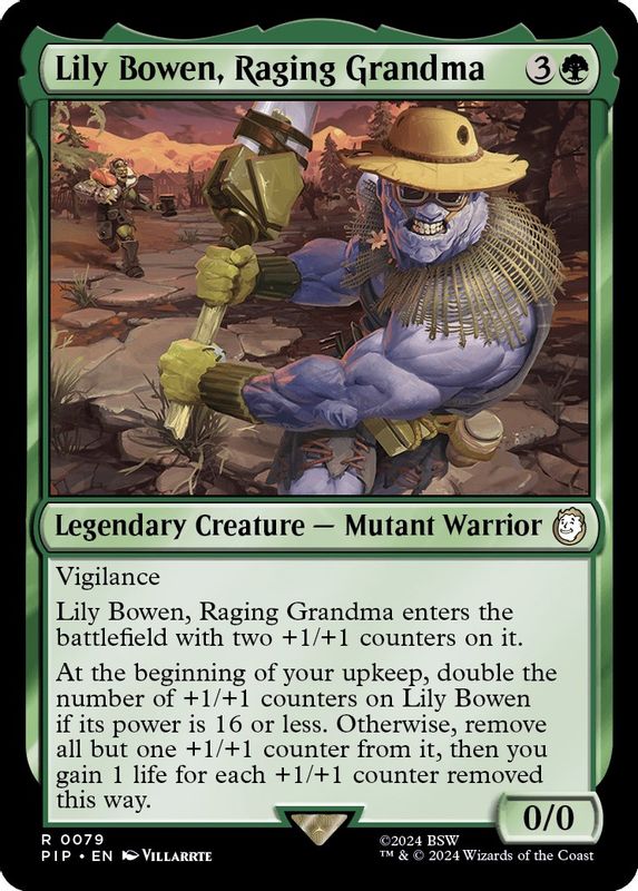 Lily Bowen, Raging Grandma - 79 - Rare