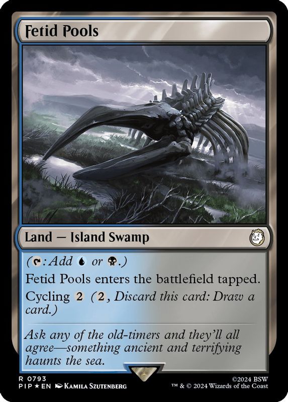 Fetid Pools (Surge Foil) - 793 - Rare